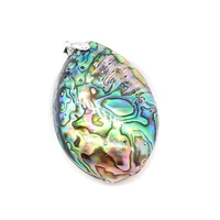 double sided abalone shell pendants charms random size natural mother of pearl jewelry for diy making necklace shell pendants