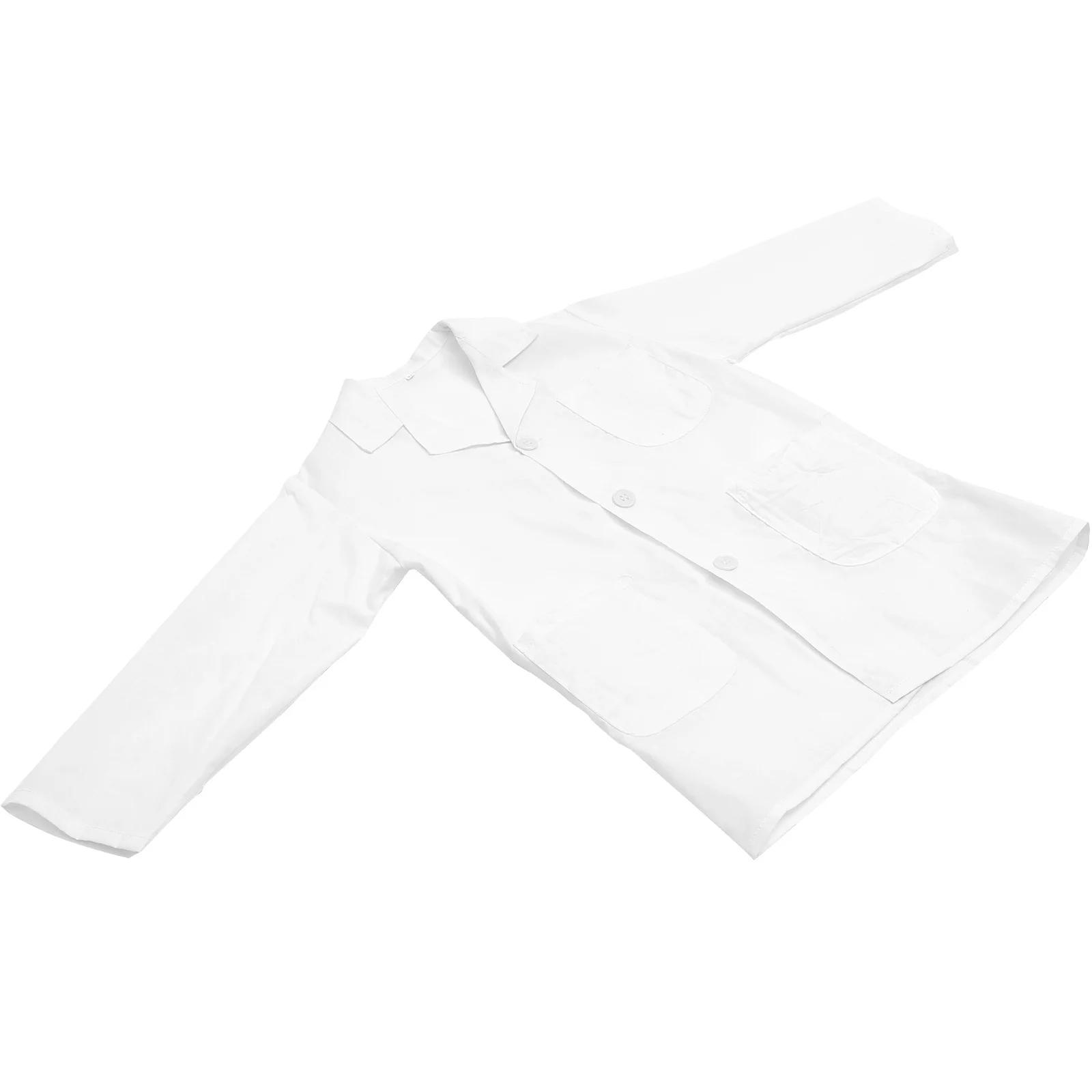 

Children's Lab Coat Costume Kids White Outfits Cosplay Fabric Toddler Costumes Scientist Pink