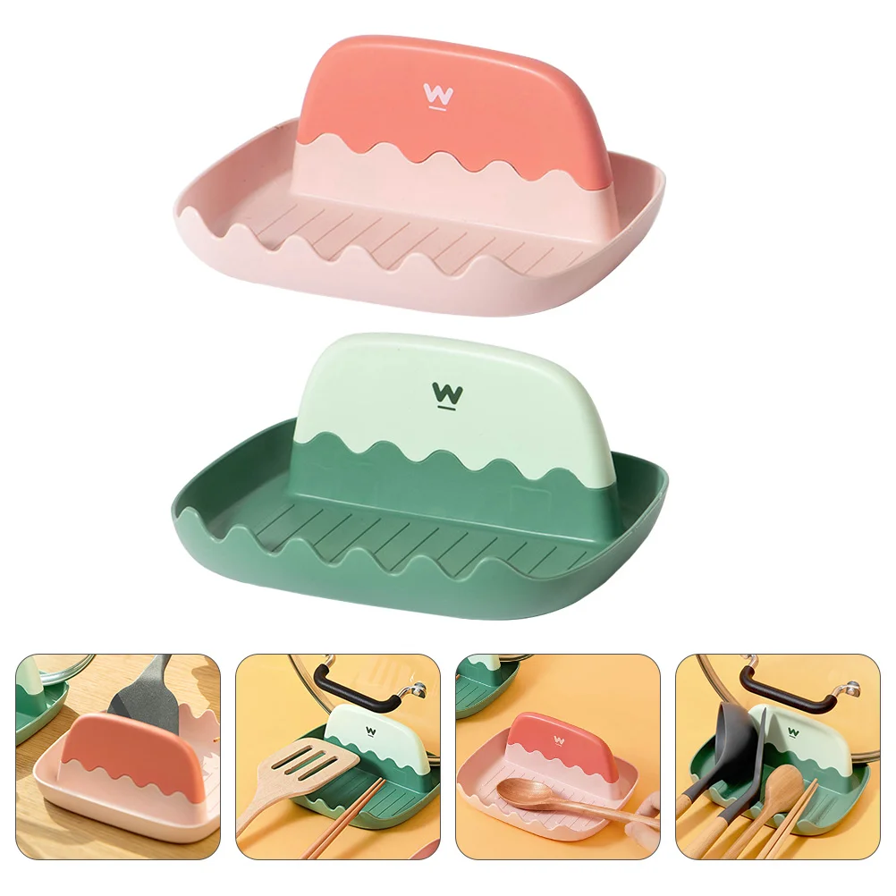 

Lid Rack Pot Holder Restkitchen Organizer Kitchenware Cutting Spatula Gadget Utensilstorage Spoon Pan Accessories Boards