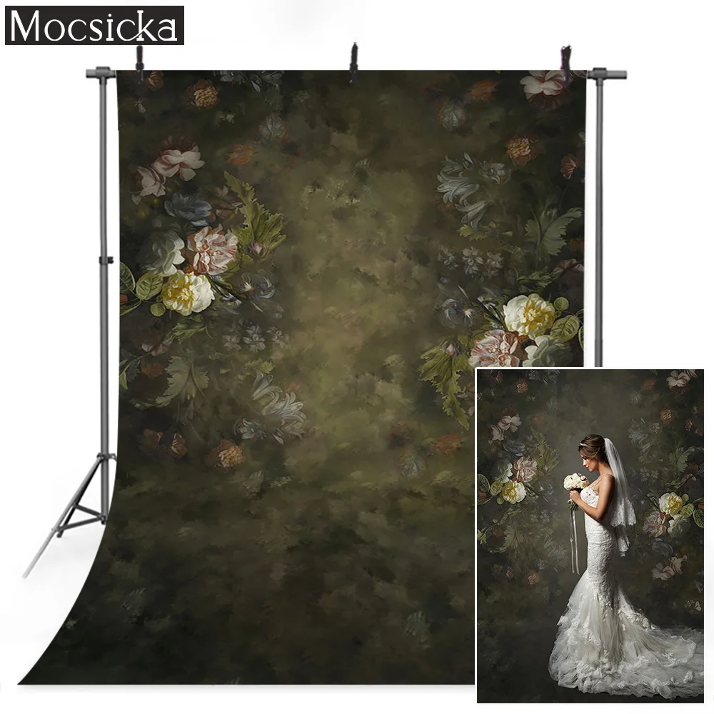 Абстрактный Цветочный фон для фотосъемки в стиле ретро |