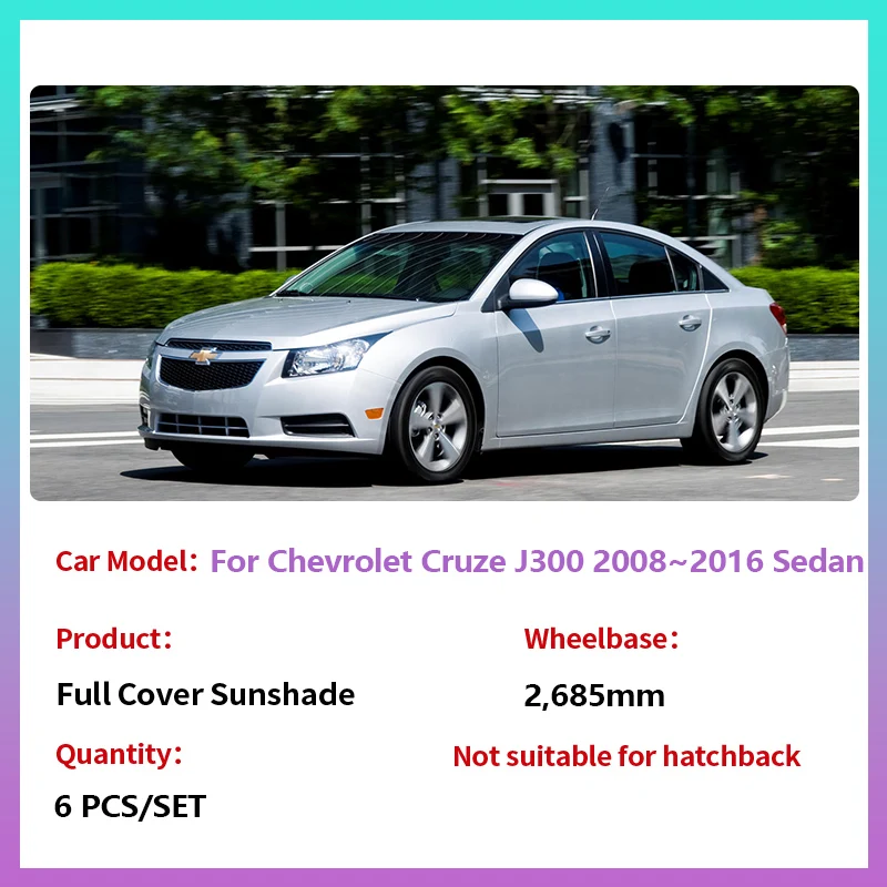 Солнцезащитные очки с полным покрытием для Chevrolet Holden Cruze LT Daewoo Lacetti premij300 2008 ~ 2016 2009