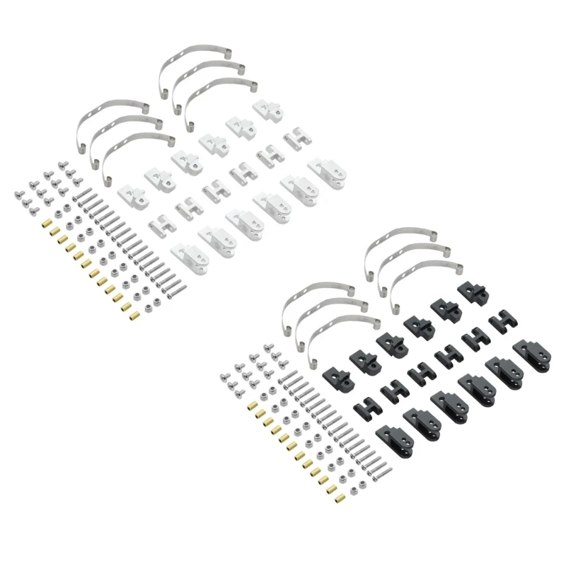 

1/16 RC Military-Truck Upgrade Chassis Frame Spring Suspension Kit Shock Absorption Set for WPL B36 B16 Q60 Q63 Q75 6x6 X90C