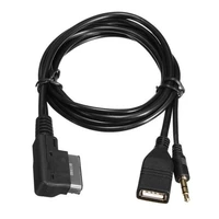 3 5mm aux cable music mdi ami mmi interface usb charger adapter for a6l a8l q7 a3 a4l a5 a1 s5 q5 with ami