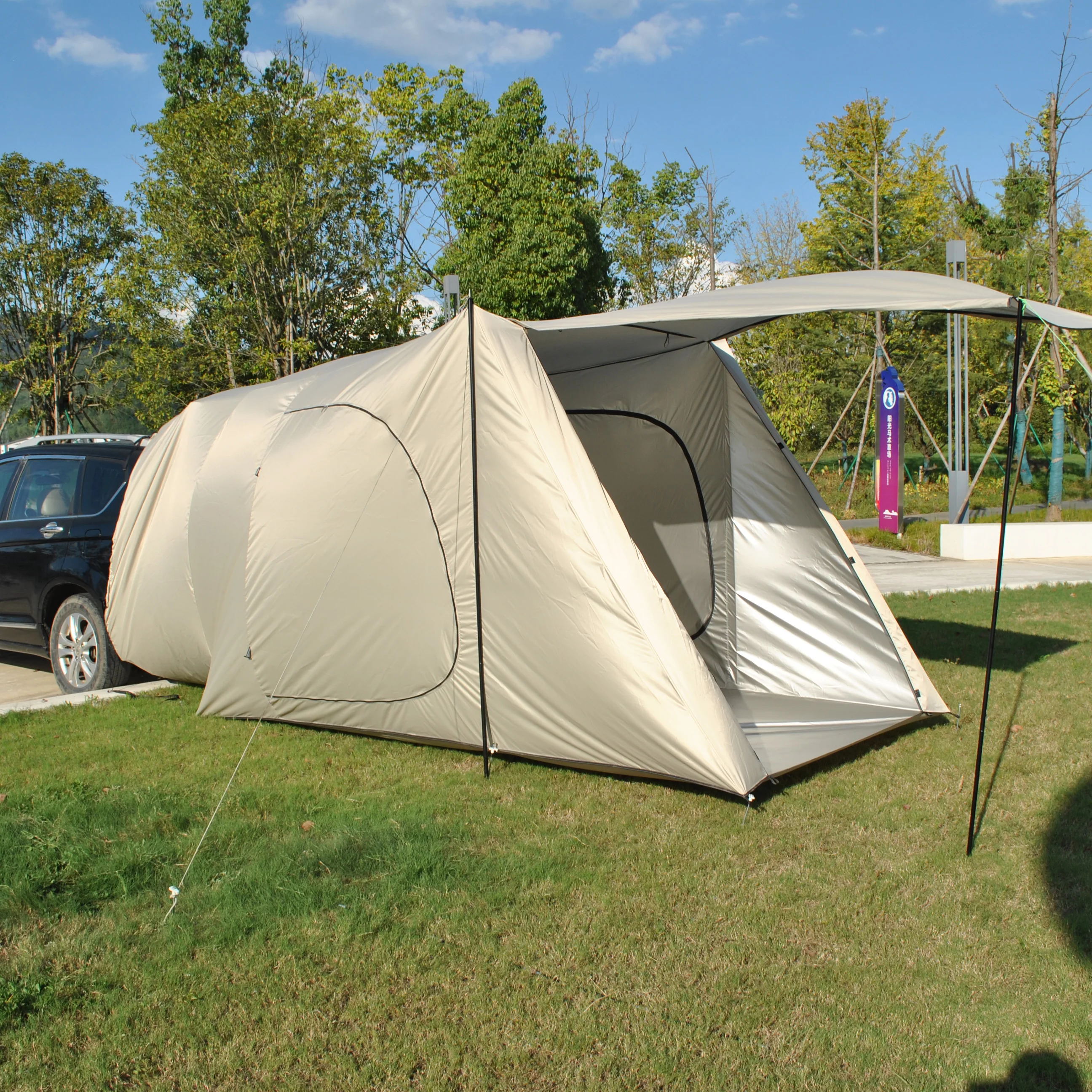 Уличная палатка с удлинителем заднего автомобиля задняя для самостоятельного