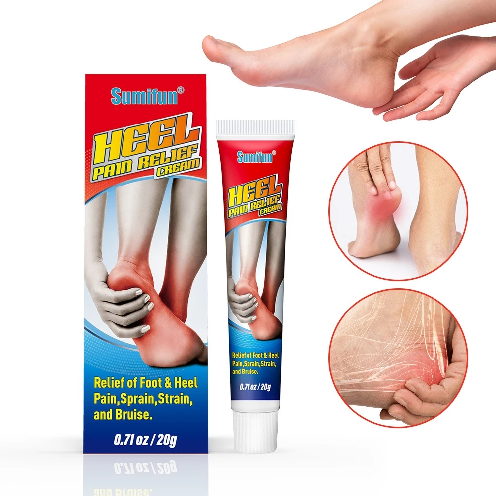 

20g Foot Heel Pain Cream Rheumatoid Arthritis Pain Herbal Ointment Sprained Wrist Foot Bone Spurs Pain Relief Plasters