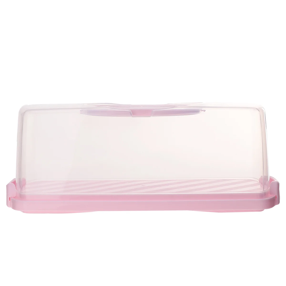

Cake Bread Box Carrierloaf Container Keeper Clearcover Holder Containers Storage Transparent Handle Rectangular Bakery Banana