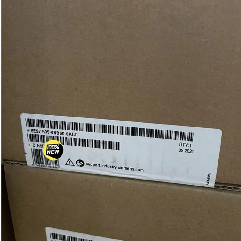 

Оригинальный Новый флэш-Модуль PLC 6ES7505-0RB00-0AB0 6ES7 505-0RB00-0AB0 гарантия 1 год