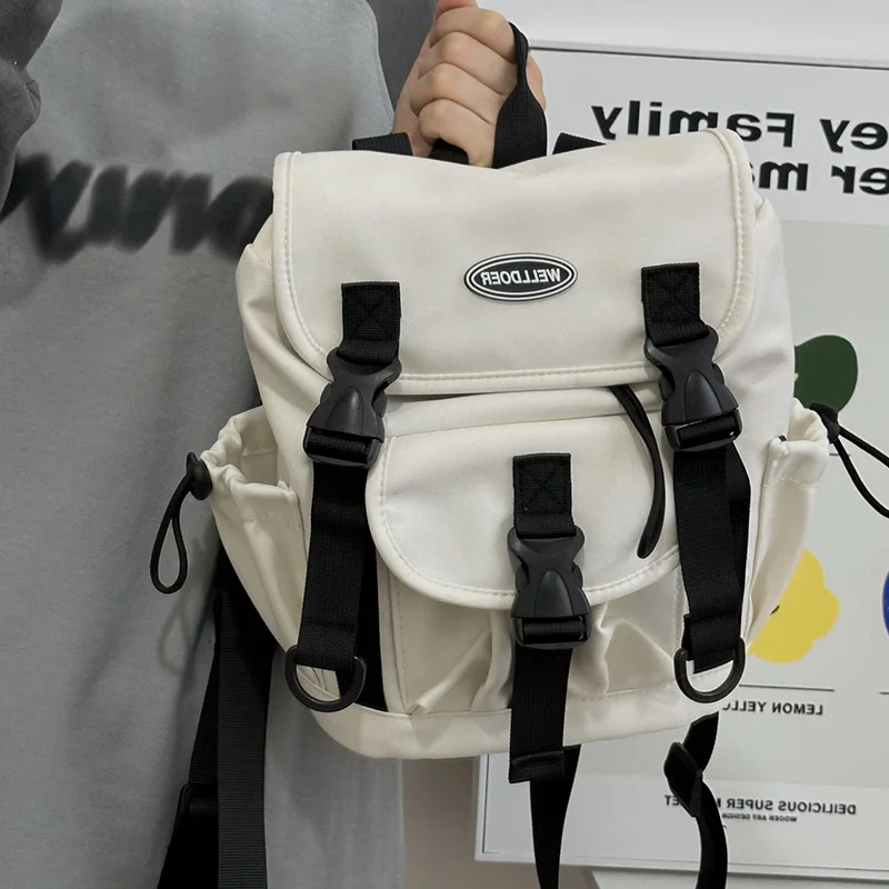 

Women's Backpack 2023 Trendy Waterproof Nylon Backpack For Women Fashion Multifunctional Shoulder Bag Traveling Backpack Female