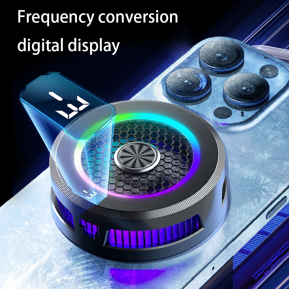 Магнитный Игровой Кулер Hurricane 3 Режима Турбовентилятор Система Охлаждения