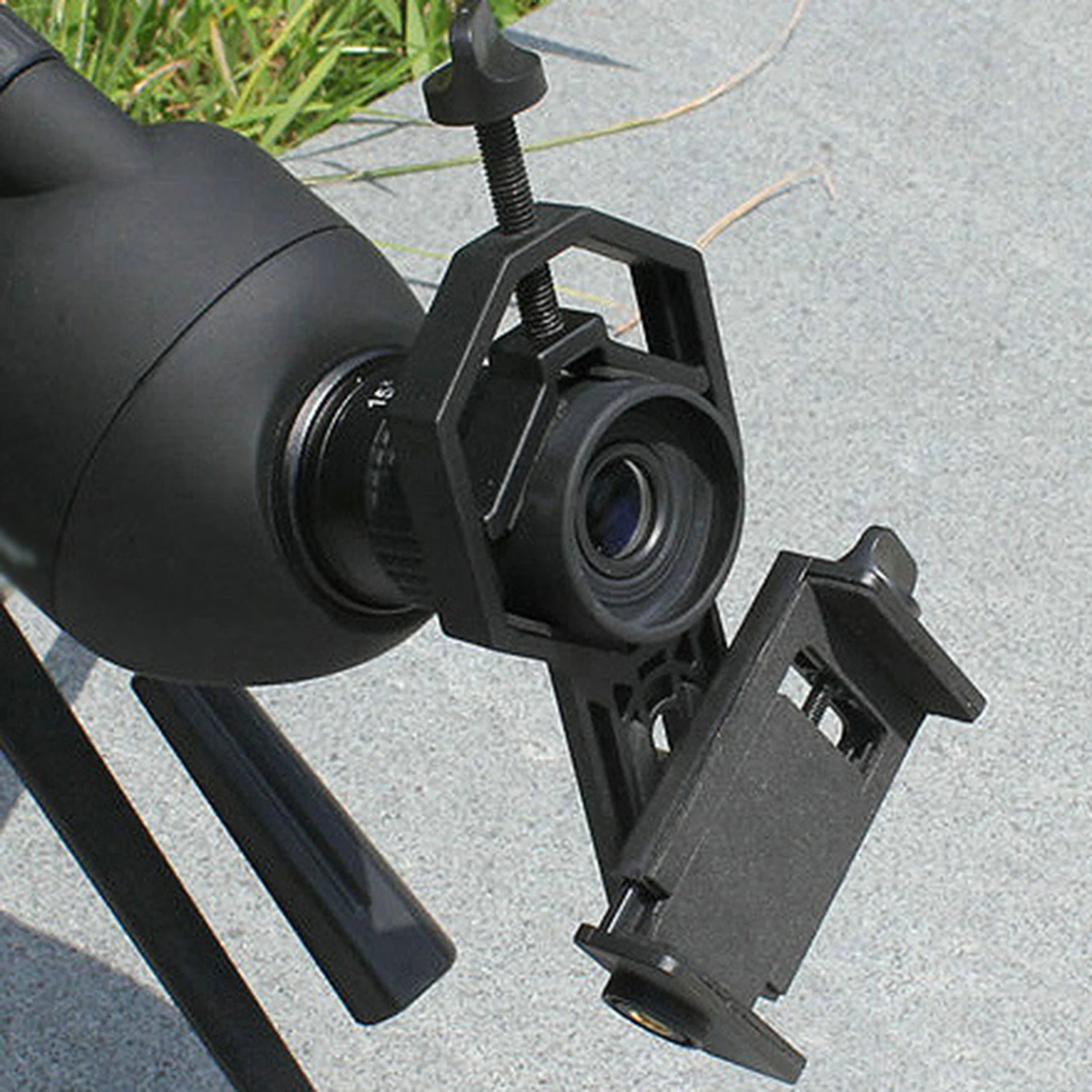 

Phone Adapter Clip Clip Adjustable Locking Mechanism Plastic Shockproof Spotting Scopes And Night Vision Scopes