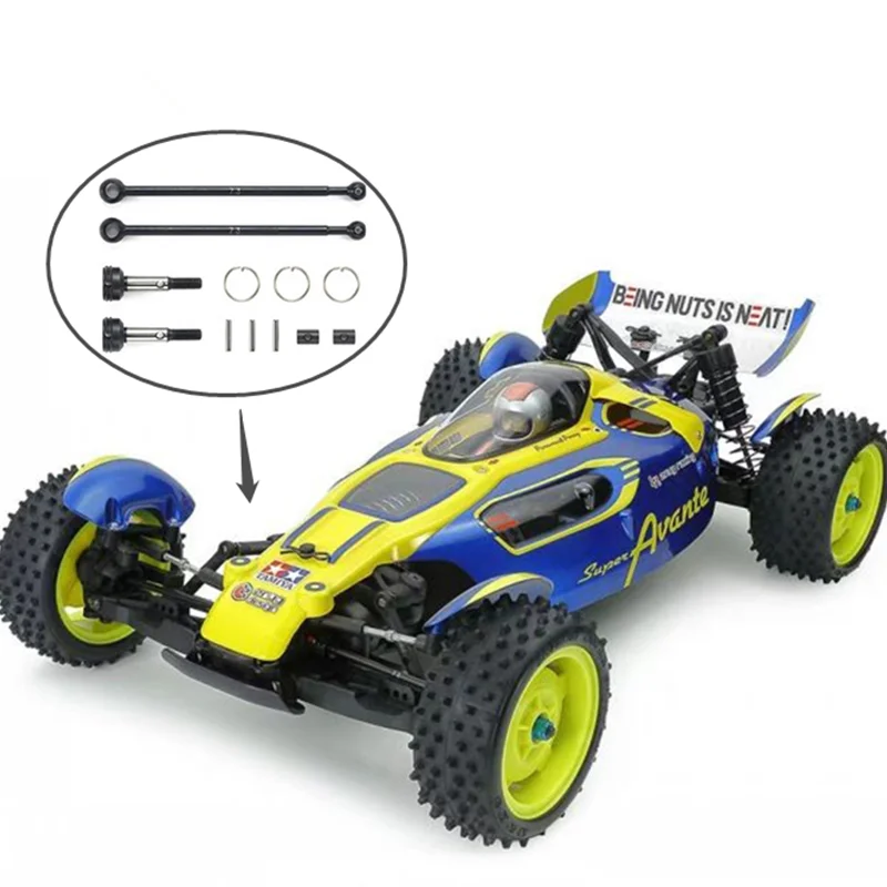 Tamiya TD4 73 мм CVD набор универсальных валов 22028 для моделей автомобилей 1/10 1:10 RC