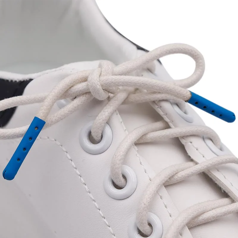 100pcs Wholesale Coolstring Decorative Aglets 22*4.3MM Anti Paint-Peeling Premium Metal Tips Blue Pinegreen Skin Feeling Lacends