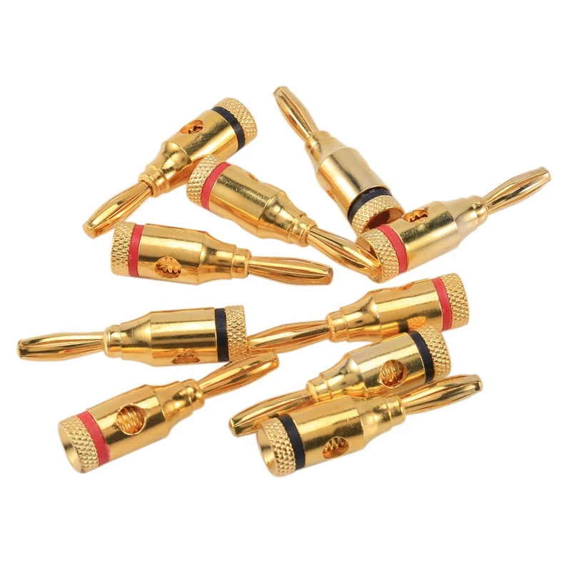 

Banana Plugs,Connectors, Open Screw Type, 20 Pairs