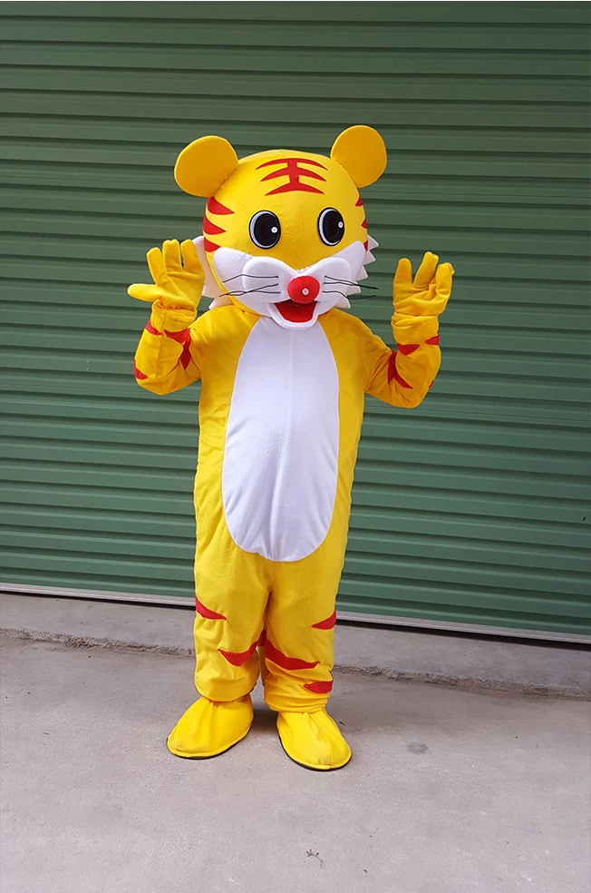Tige костюм талисмана мультяшное животное белка лев косплей кукла одежда для