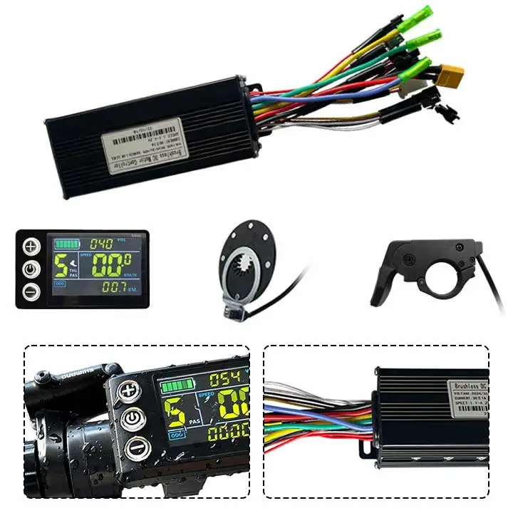 

36-48V 30A 750/1000W Sine Wave Controlle JN LCD-S866 Display For Electric Bicycle Sine Wave Controller Kit E-Bike Parts