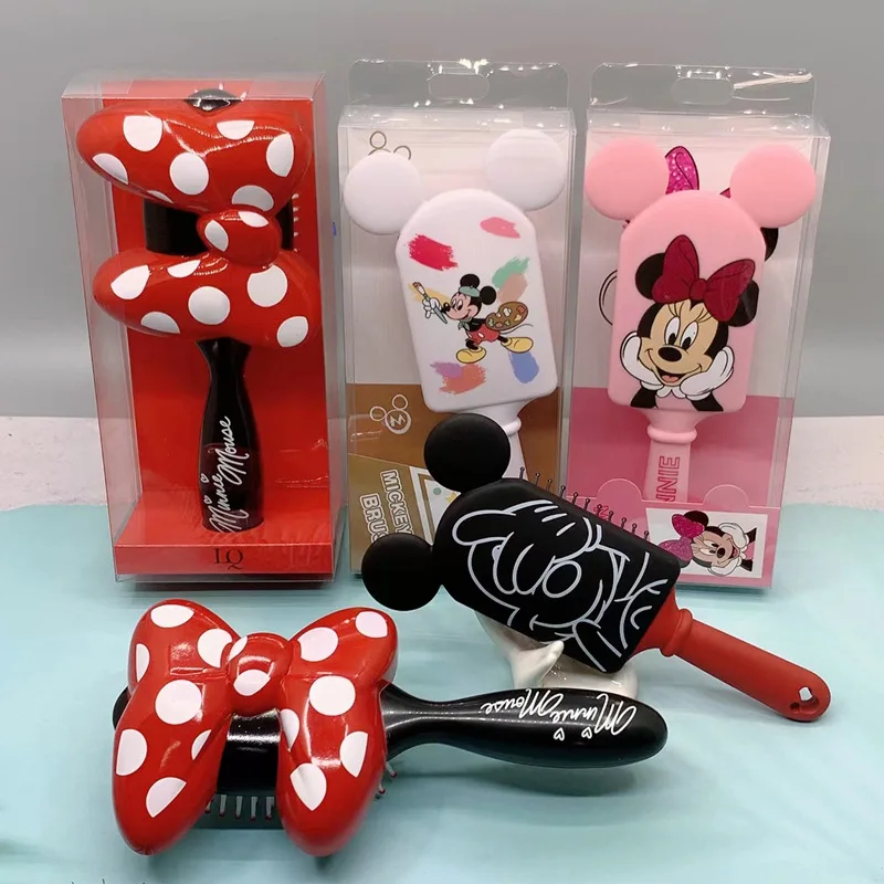 

Disney cartoon girl heart air bag comb Minnie mouse girl massage air cushion comb home anti-static comb cute portable comb