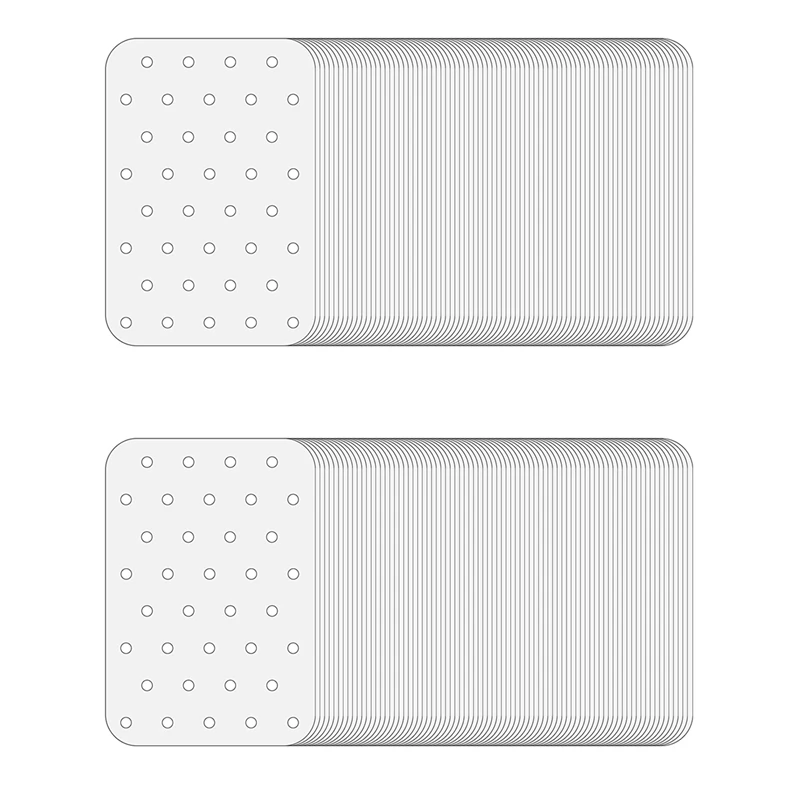 

200X Fryer Paper,Air Fryer Parchment Paper Liners For Ninja Foodi Dual Air Fryer DZ201,DZ401 Air Fryer Liners Paper