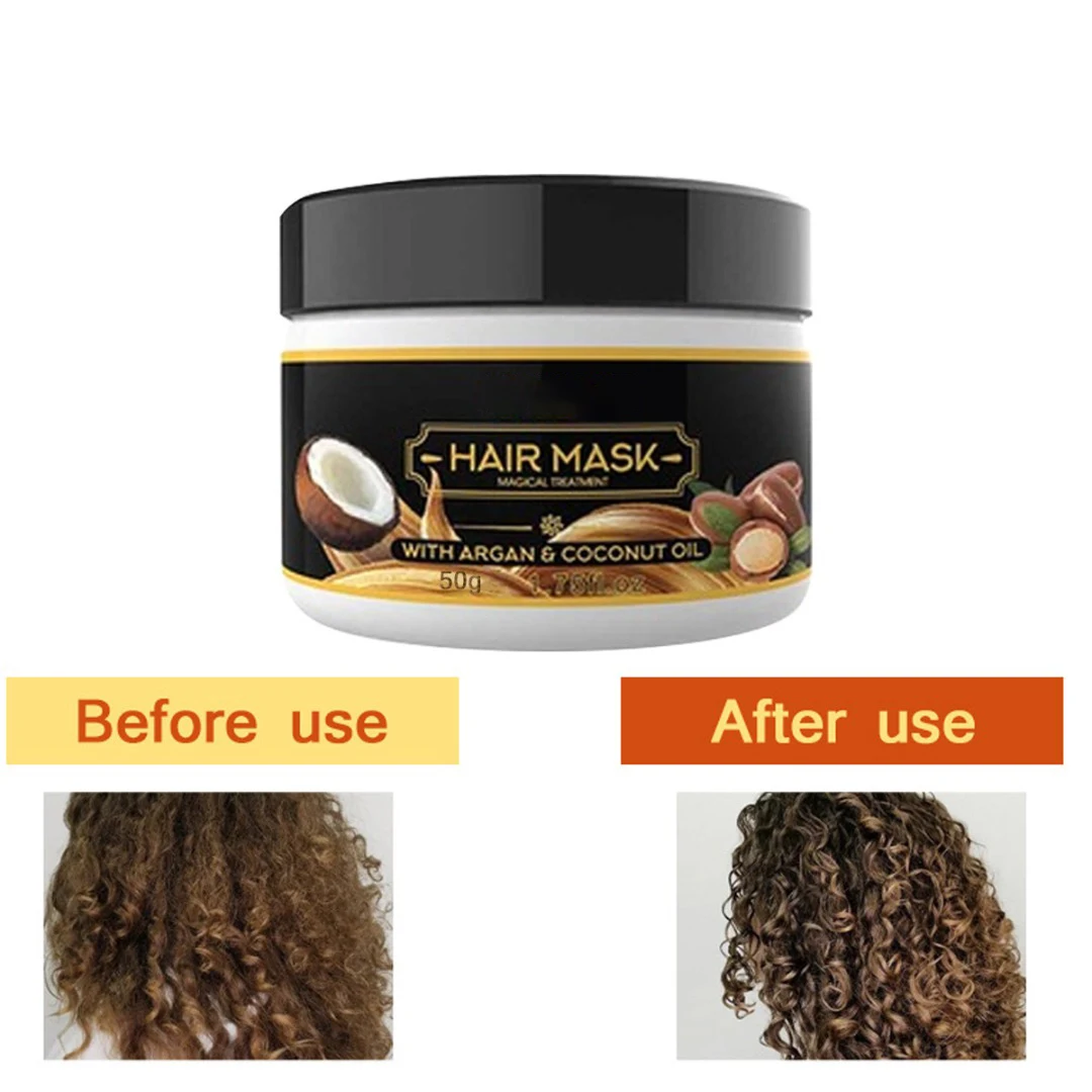 

1 шт., мягкая гладкая кератиновая маска для волос, 50 г