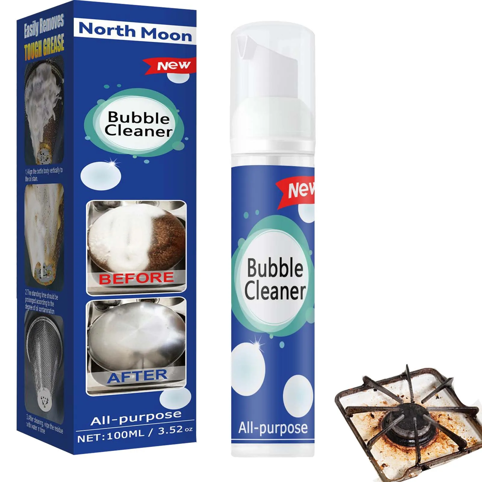 

Многофункциональный очиститель пузырьков, 30/100 мл