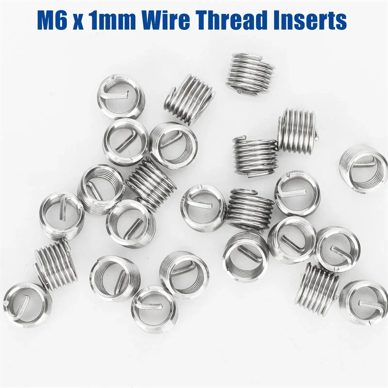 Набор инструментов для ремонта резьбы М6X1 0 мм 30 шт.