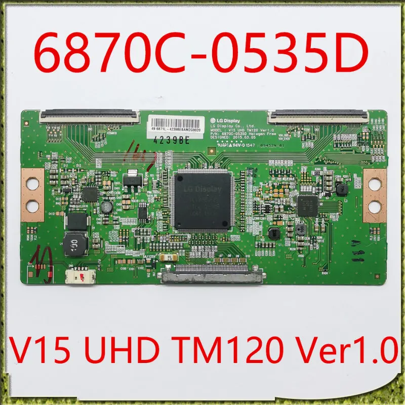 

6870C-0535D V15 UHD TM120 Ver1.0 TCON Board Original T-Con Borad for TV T CON 6870C 0535D Replace Equipment 6870C0535D