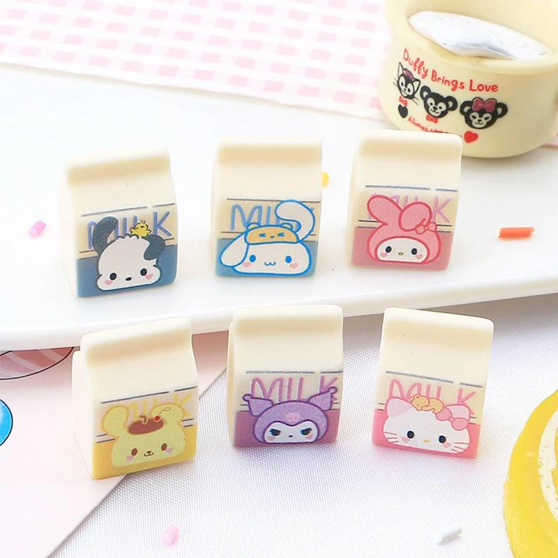 

Аксессуары для аниме Kuromi Kawaii Sanrio Cinnamoroll, сладкий Pachacco, искусственный материал, искусственные игрушки, мультяшный подарок на день рождения