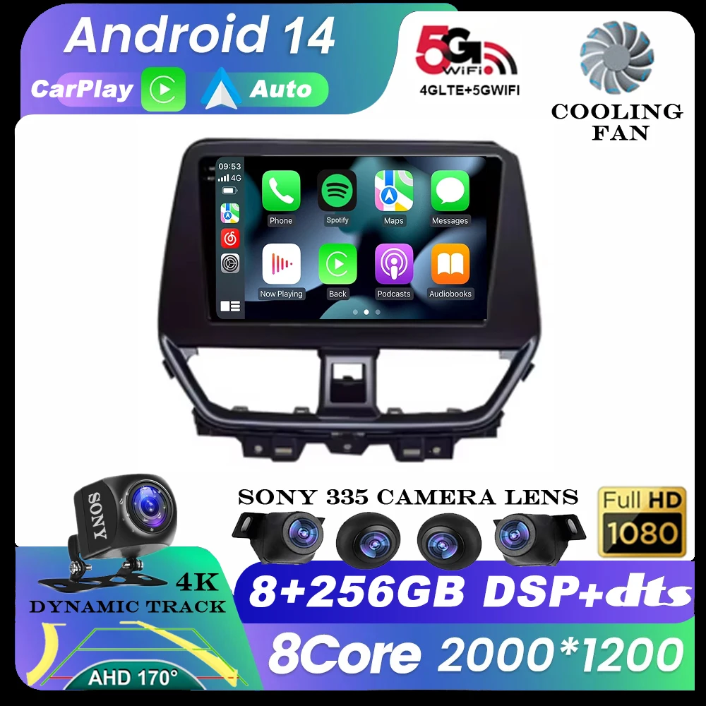 Android 14 GPS-навигация для Suzuki Fronx Baleno 2021-2023 Авторадио Мультимедиа Стерео