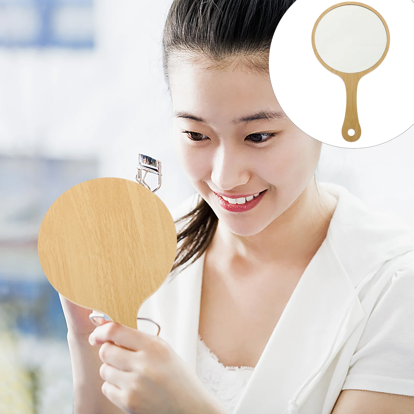 

Portable Mirror Hand Makeup Mirror Mirror Handheld Makeup Mirror