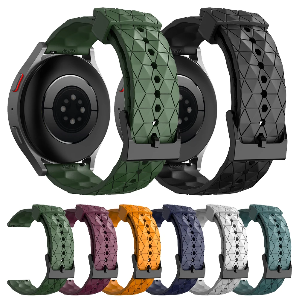 

20mm 22mm Silicone Sport Band For COROS APEX Pro 46mm 42mm Football Strap For COROS PACE 2 Replacement Correa Bracelet Watchband