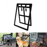 animals pet door frame gate home flap lockable safe 2 way easy install cat dog doghole fold resistant accessories puppy