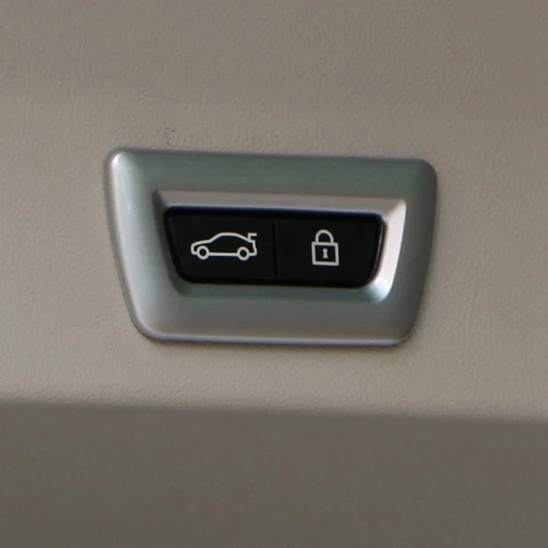 Для BMW X1 F48 X3 F25 X4 F26 X5 F15 3 серии F30 F34 F36 F10 G30 Крышка кнопки задней двери Сменные