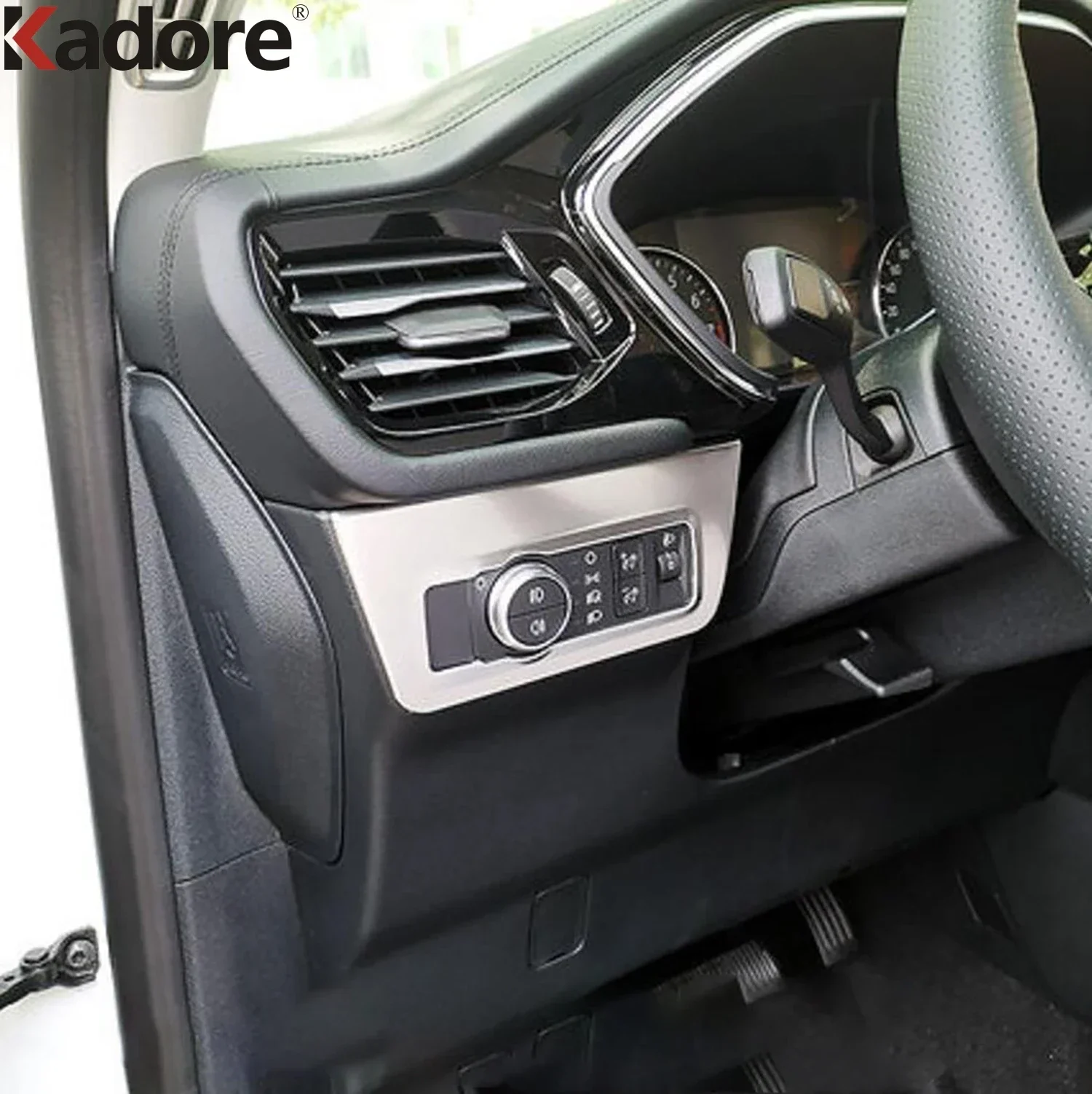 Для Ford Kuga Escape 2020-2022 2023 2024 автомобильная фара из углеродного волокна кнопка