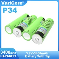 VariCore NCR18650B 3,7 В 3400 мАч 18650 литиевая аккумуляторная батарея с заостренной печатной платой (без печатной платы) для батарей фонариков 4,2 В