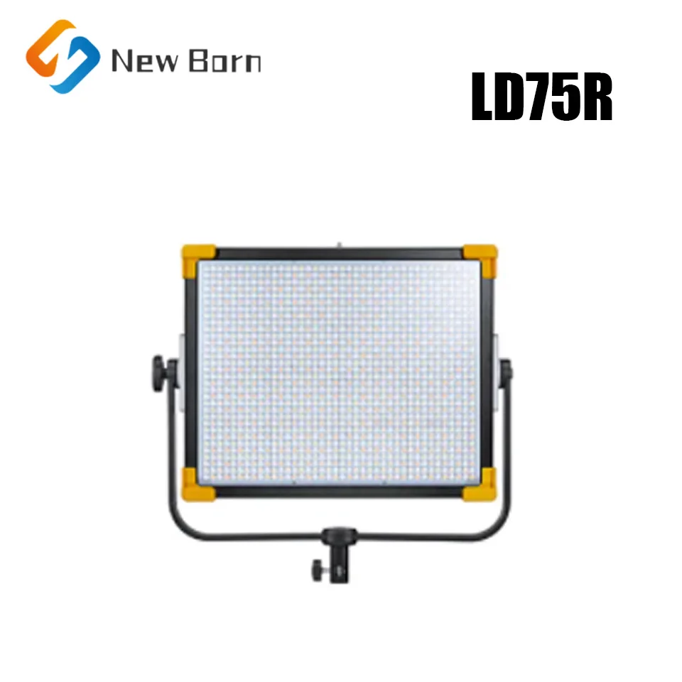 

Панель Godox RGB LD75R, светодиодная лампа для видеосъемки, управление через приложение и DMX, освещение для фотостудии, аксессуары для видеосъемки Vlog Tiktok