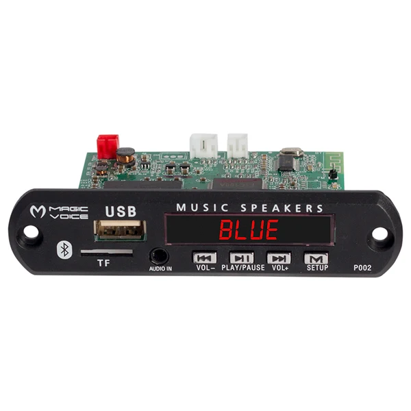 Конвертер MAGICVOICE MP5 USB/SD/MMC/BLUETOOTH плата цифрового видеоплеера (12 в-500 мА) - купить по