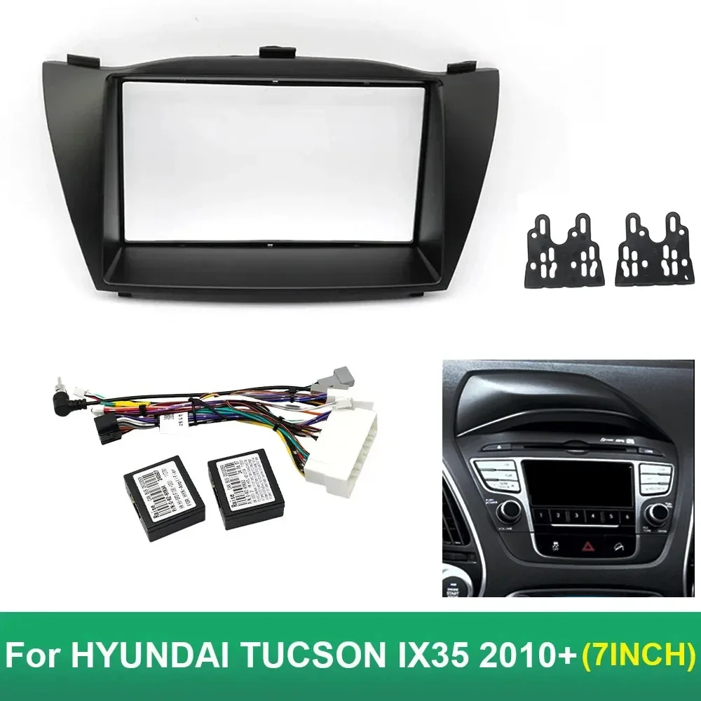 Для HYUNDAI TUCSON IX35 2010+ (7 дюймов) автомобильный радиоприемник Fascias Android GPS MP5