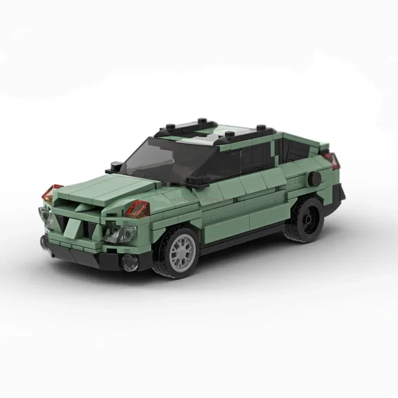 Горячий MOC Speed City Car Champion Racer 2024 классический суперкар строительные блоки кирпич