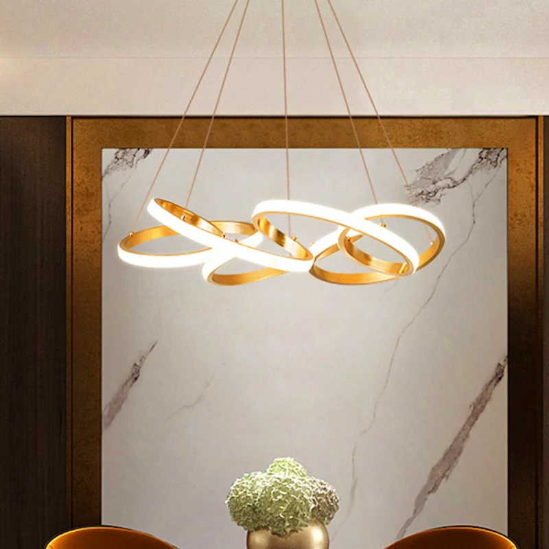 

Chandelier Led Art Pendant Lamp Light Room Decor Christmas Decoration Home Salon Bedroom Ceiling Dining Indoor Lampadario