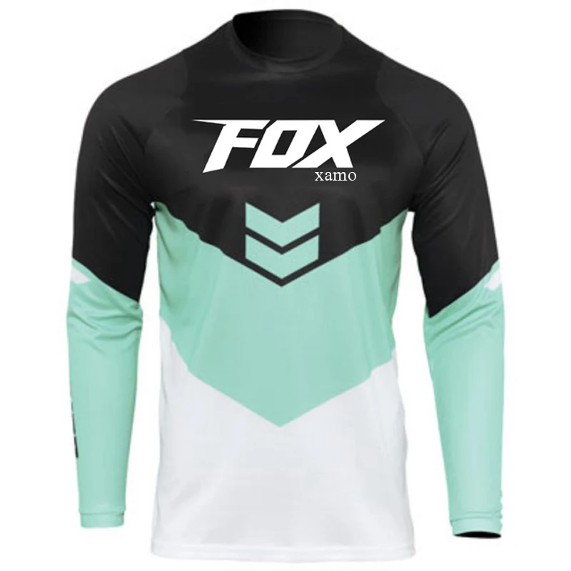 

Foxxamo 2023 Moto Mtb Motocross Jersey Downhill Jersey Mx Bike Shirt Cycling Jersey Maillot Ciclismo Hombre Men Cycling Wear