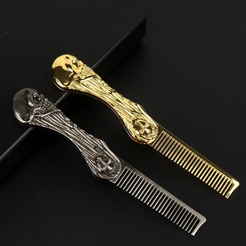 Складная Расческа для бороды из нержавеющей стали |