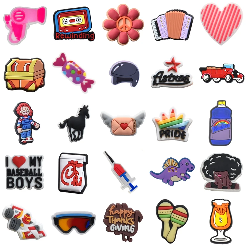 

Shoes Accessories Decorations for Crocs Shoe Charms Kids Men Girl Packs Set Jeans Women Charm Para Pins Boy Gifts Wholesale Bulk