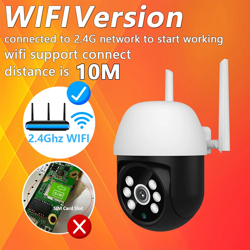 Фото IP-камера Mccpuo 3 Мп с поддержкой Wi-Fi и PTZ №2