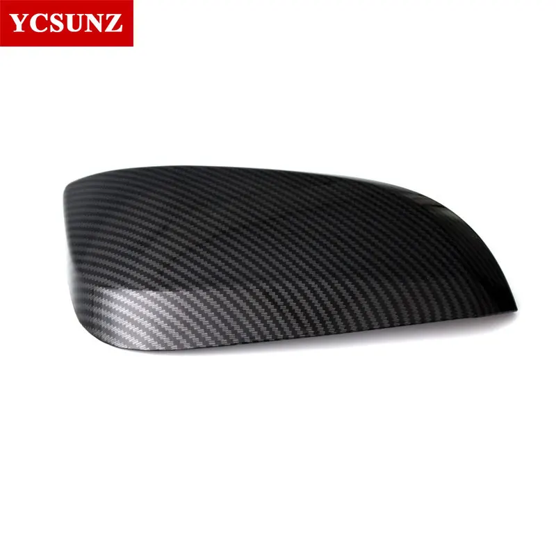 Фото Новая крышка для зеркала из углеродного волокна для Toyota Hilux Revo Rocco Innova Fortuner Rav4 2016-2019 2020 2021 4x4 4x2 автомобильные аксессуары №3