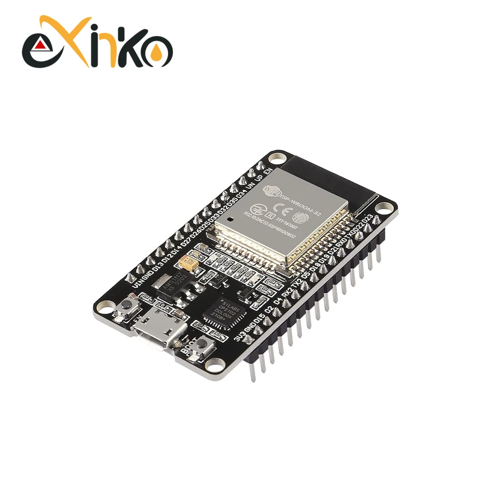 Макетная плата ESP32 CP2102 Wi-Fi + Bluetooth сверхнизкое энергопотребление двухъядерный android