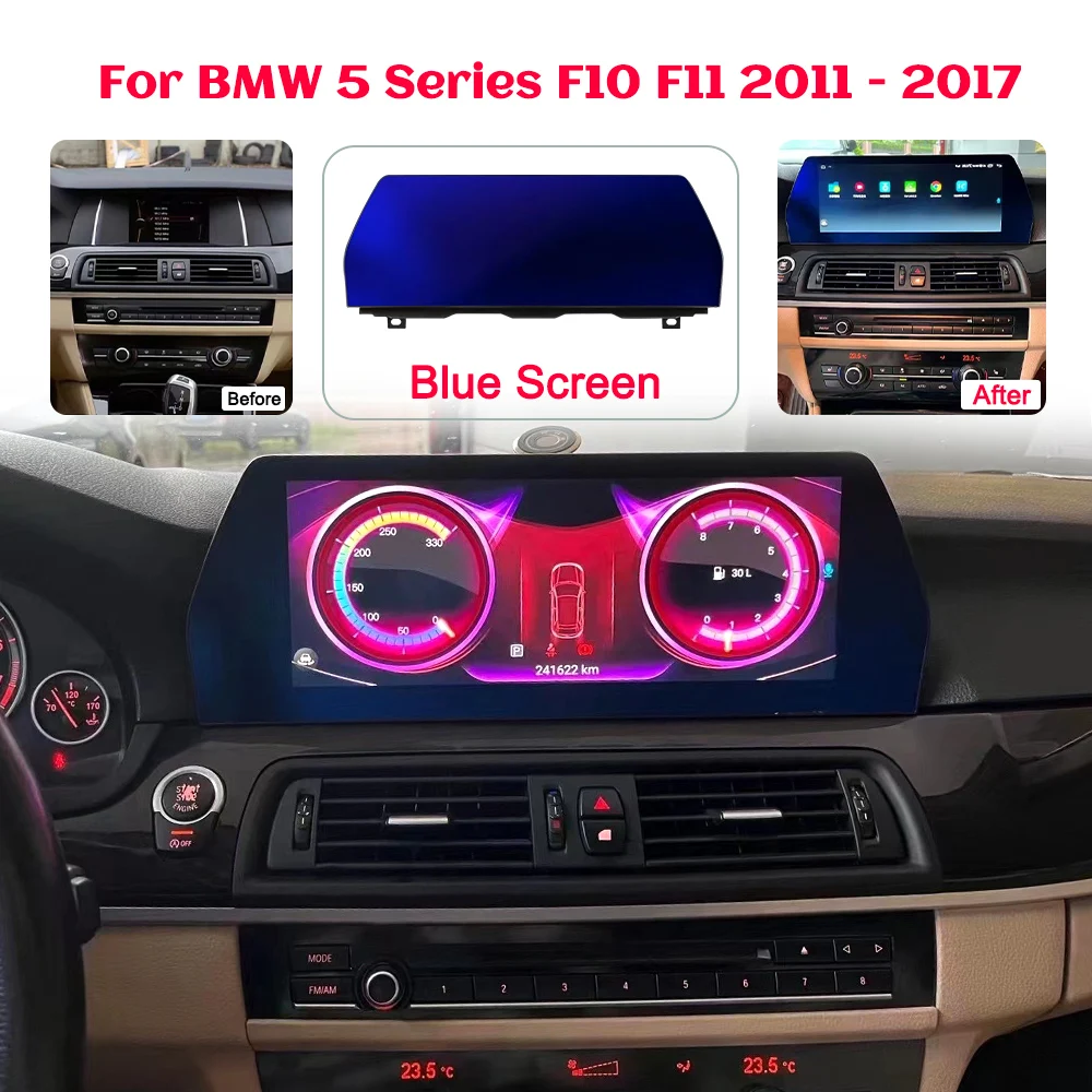 

Автомагнитола для BMW 5 серии F10 F11 2011 -2017 Android, 2Din стереоприемник, Авторадио, мультимедийный плеер с GPS Навигатором, головное устройство, экран