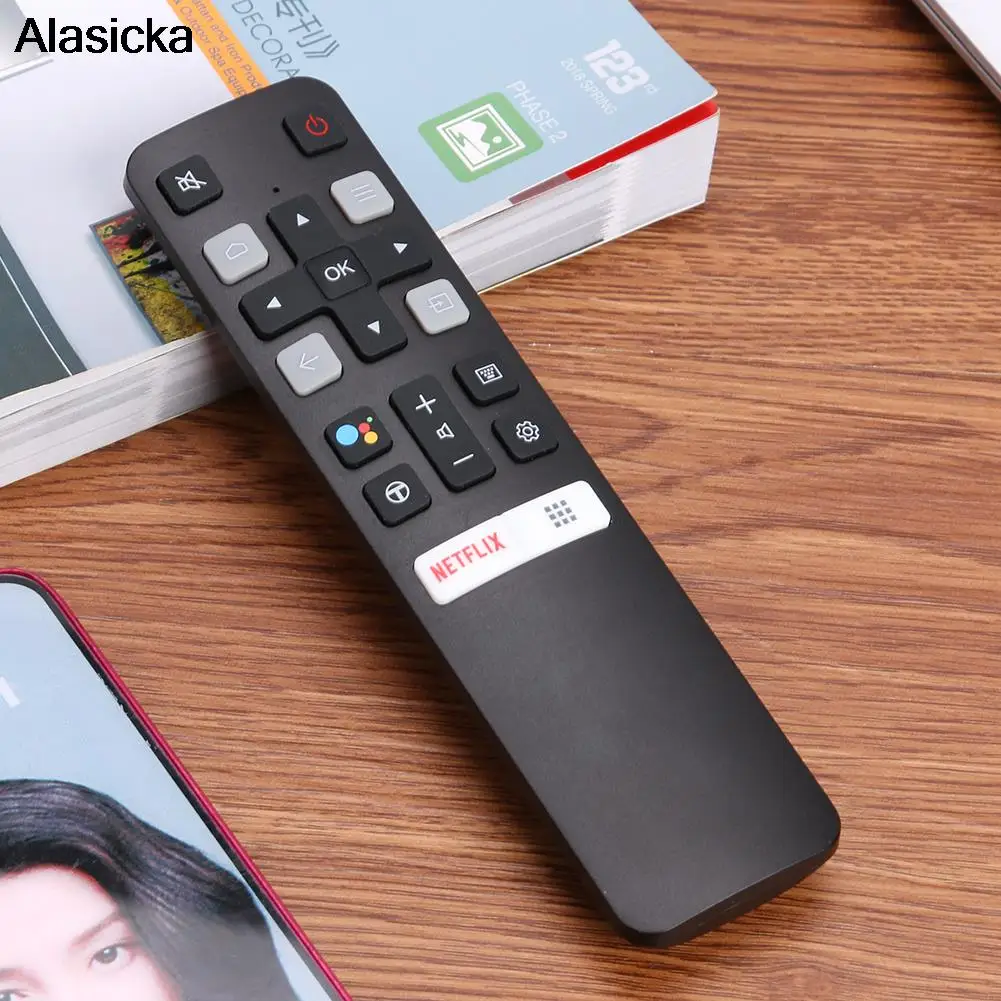 

RC802V FMR1 Voice Remote Control Controller RC802V FMR1 for TCL TV 65P8S 49S6800FS 49S6510FS