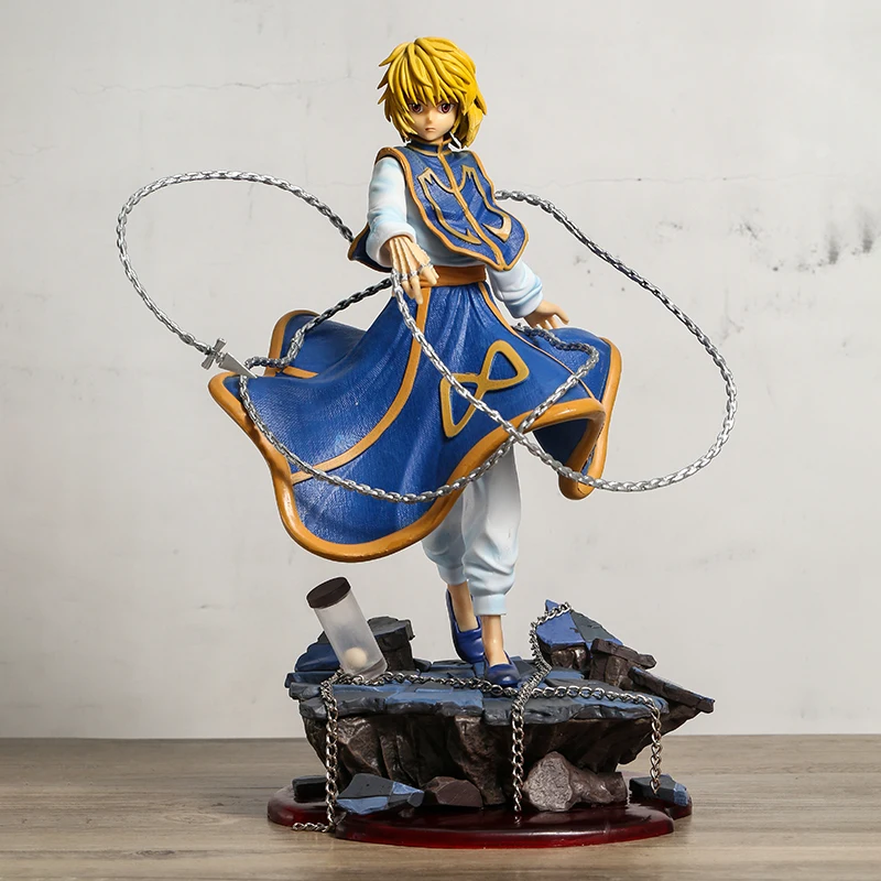 

HUNTER X HUNTER Kurapika Gon Freecss Killua Zoldyck GK Statue PVC Figure Collectible Model Toy Decoration Doll