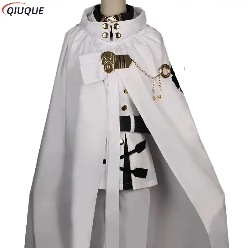 Серафим Конца Косплей Японское аниме Owari no Seraph Микаэла Хякуя Костюм с париком