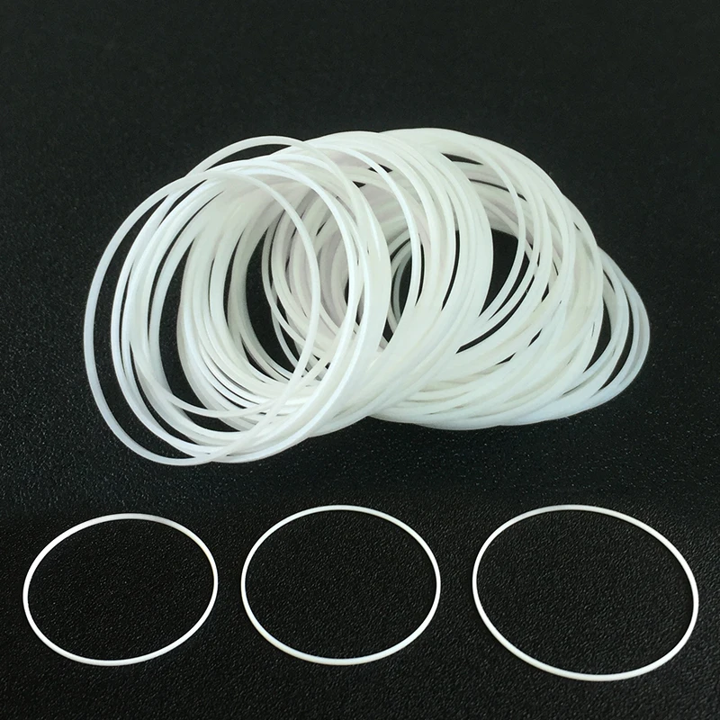 White Gasket For Crystal Glass Internal Diameter 30-34.5mm Thickness 0.5mm Watch Parts Watch Accessories，1pcs
