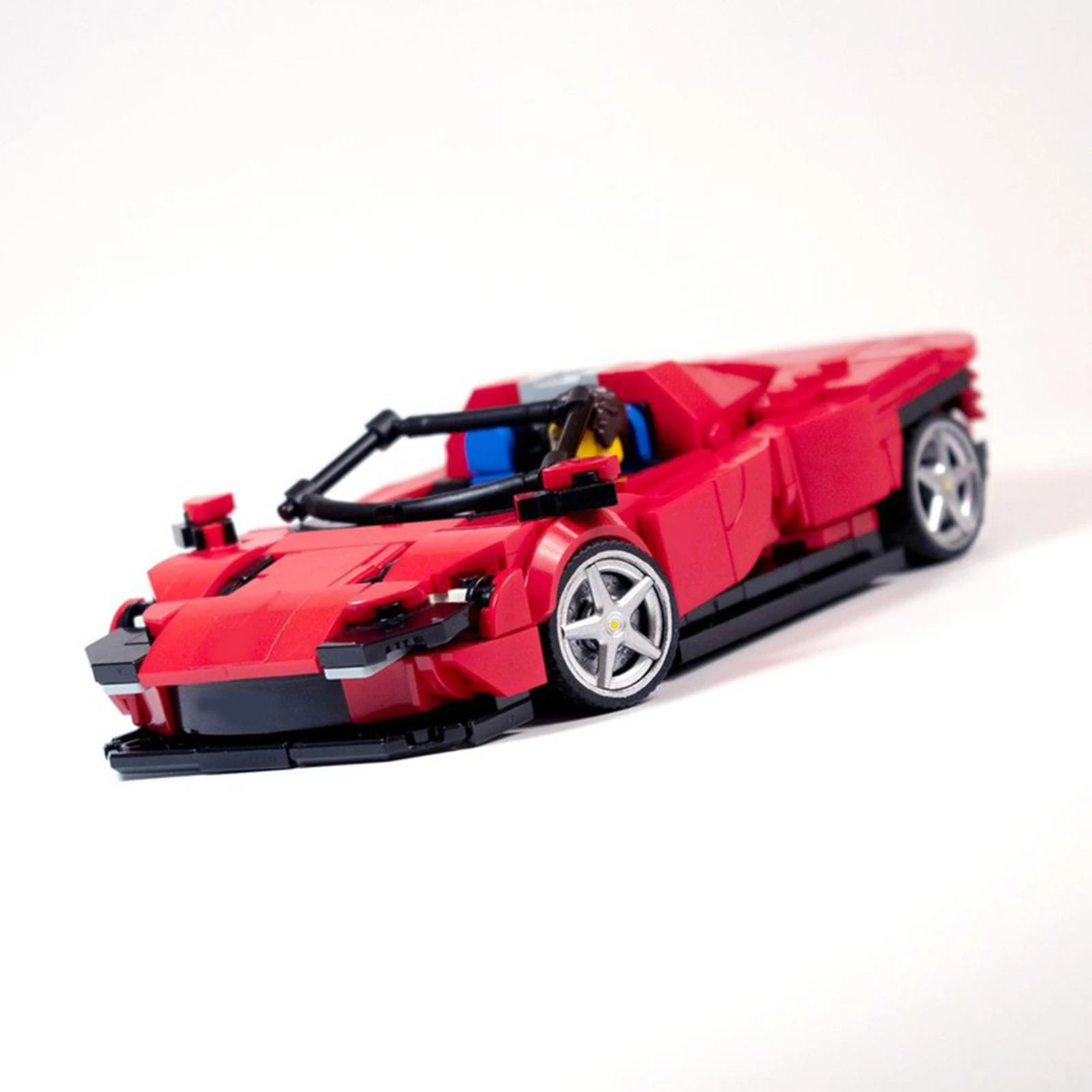 Конструктор PolaDeer 459 деталей MOC: Спортивный автомобиль Daytona SP3 - Красный гоночный чемпион. Сборная модель из строительных блоков. Подарок на день рождения для детей. (art.: 3920daabc8a3f) - 3920daabc8a3f